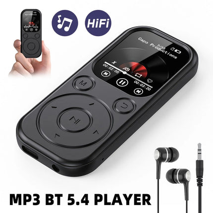 2" Color Screen MP3 Bluetooth Music Player with Speaker FM Radio Voice Recorder