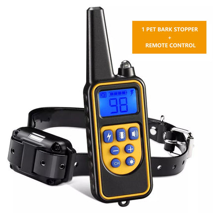 Anti Bark Electric Shock Dog Pet Training E-Collar Obedience Remote Control