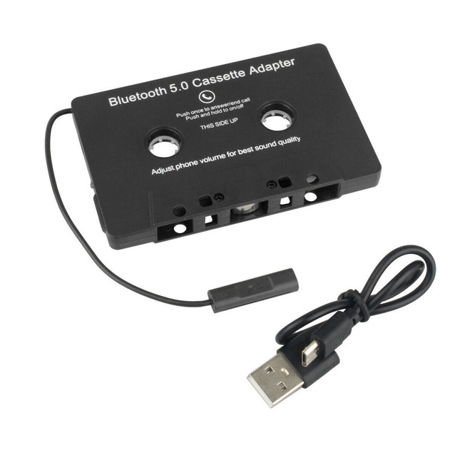 Car Audio Receiver,Bluetooth 5.0 Cassette Receiver Tape Aux Adapter Player