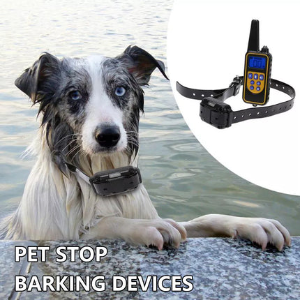 Anti Bark Electric Shock Dog Pet Training E-Collar Obedience Remote Control