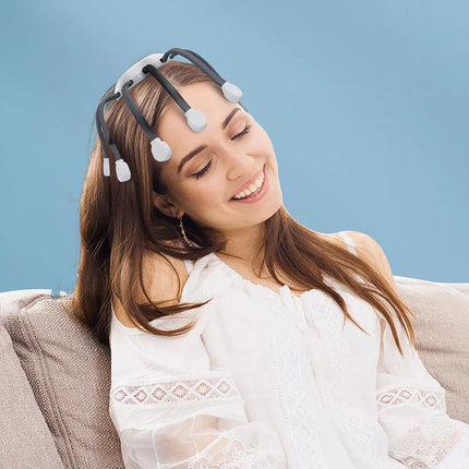 Electric Octopus Claw Scalp Head Scratcher Relief Massager Hands Therapeutic