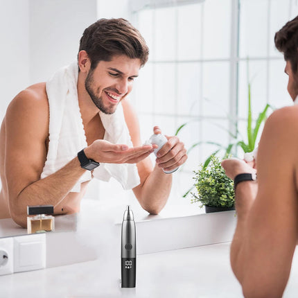 2025 Nose Hair Trimmer For Men Rechargeable Ear and Nose Hair Trimmer Portable