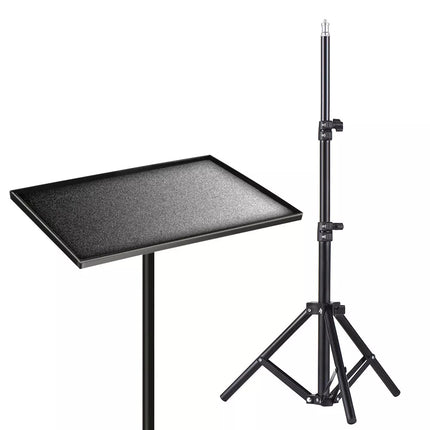 Adjustable Laptop DVD Projector Tripod Stand Floor Laptop Stand Holder With Tray