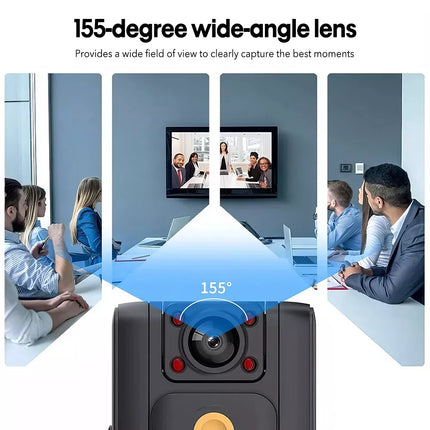 1080P Police Body Camera Audio Video Cam Recorder Night Vision DVR Camcorder