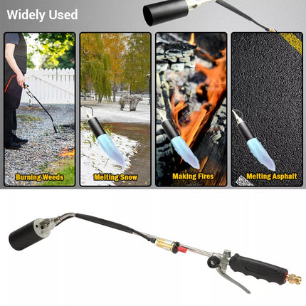 2M Hose Propane Weed Burner Kit Shrub Grass Killer Propane Gas Weed Burner Torch