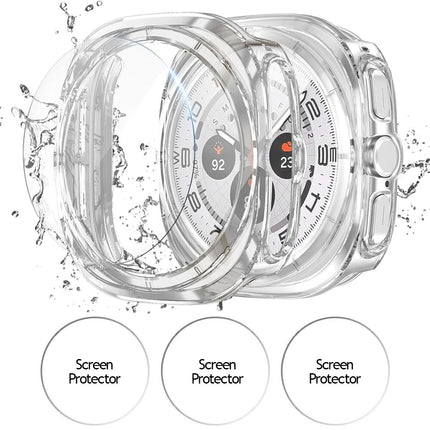 For Samsung Galaxy Watch Ultra 47mm Case Screen Protector Face Cover Smart Rose Gold