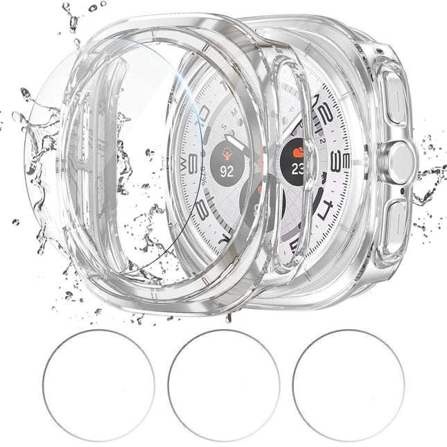 For Samsung Galaxy Watch Ultra 47mm Case Screen Protector Face Cover Smart Clear