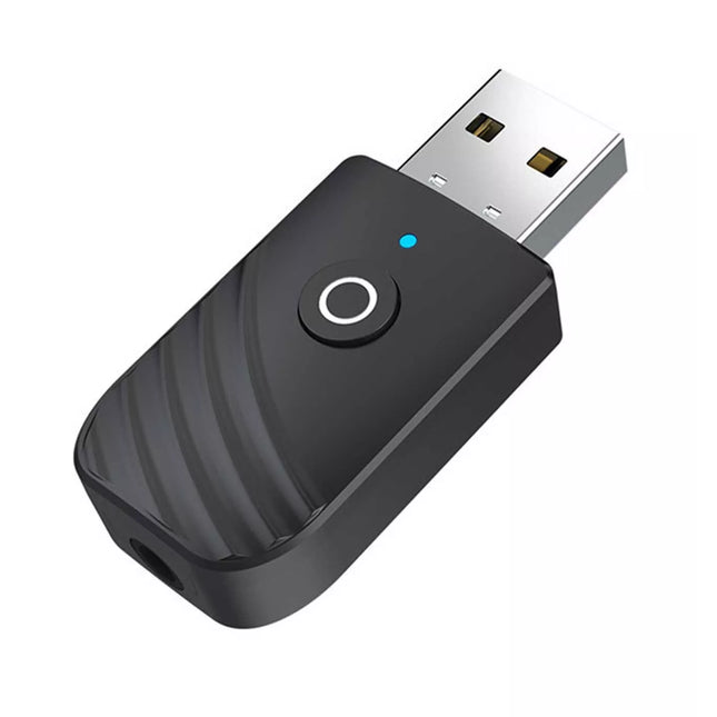 USB Bluetooth 5.0 Transmitter Receiver Audio Adapter AUX 3.5mm TV CAR PC Speaker