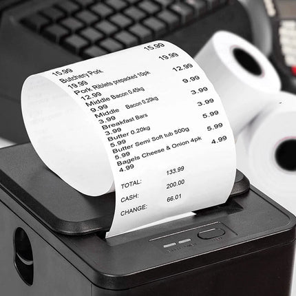 100 Bulk Rolls 57x38mm Premium  Thermal Paper Cash Register Receipt Rolls