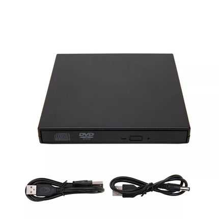 Portable Slim USB 2.0 External DVD Drive Reader Disc For Windows Laptop Burner
