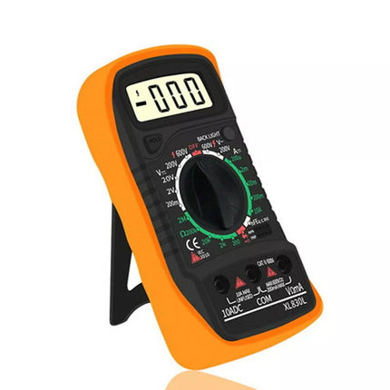 Digital Multimeter Automotive AC/DC Voltmeter Current Meter Multi Tester+4 Leads