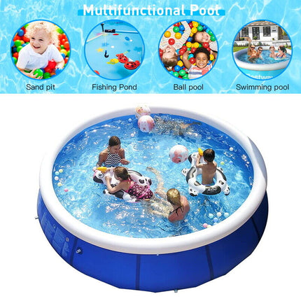 Durable Inflatable Family Swimming Pool 300cm Non-Toxic