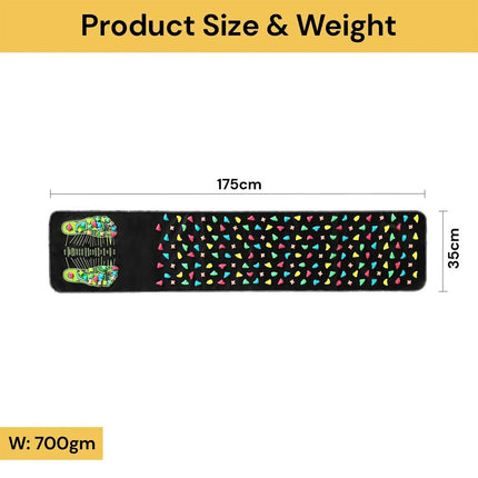 Foot Acupoint Therapy Foot Massage Reflexology Acupressure Pad Walk Stone Mat