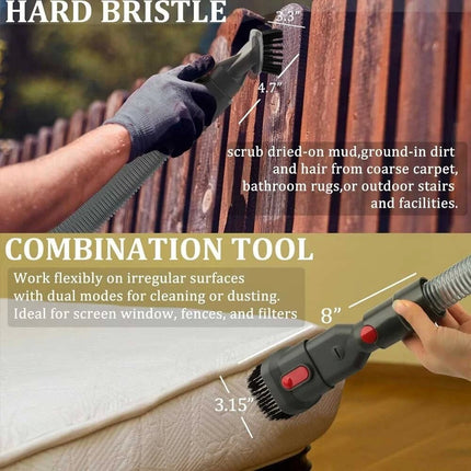 Vacuum Cleaner Accessories Nozzle Brush Attachment For Dyson V7 V8 V10 V11 V15