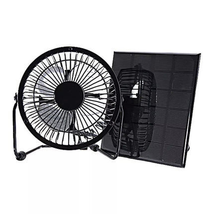 5W Solar Panel Powered Mini Portable USB Fan Cooling Ventilation Home Camping