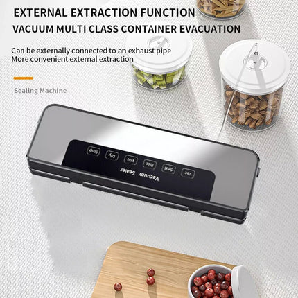 Commercial Vacuum Sealer Machine Fresh Dry Wet Food Saver Storage With 30pc Bags