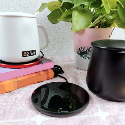 Smart USB Coffee Mug Warmer Tea Milk Cup Heater Pad Heating Plate Office Home