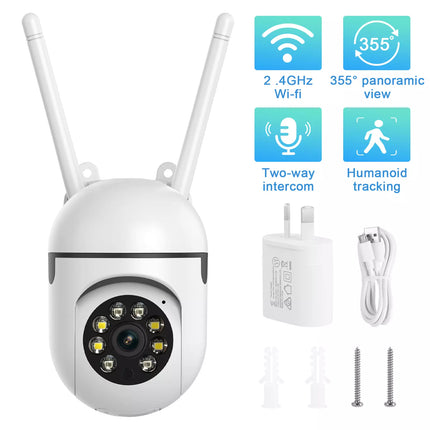 360° Security Camera System Outdoor Home Wifi Night Vision Cam 1080P HD Wireless