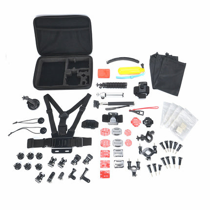 216pcs Accessories Pack Case GoPro 8 7 6 5 4+ Chest Head Monopod Float Mount