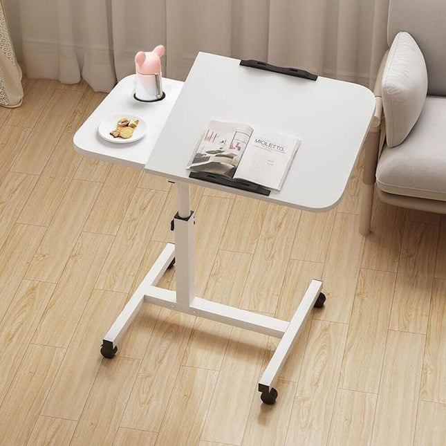 Height Adjustable Sit Stand Laptop Desk Computer Table 2 Boards Free Standing