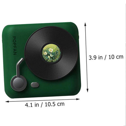 Olive Neck Fan Bladeless Hanging Air Cooler USB Rechargeable Portable Personal
