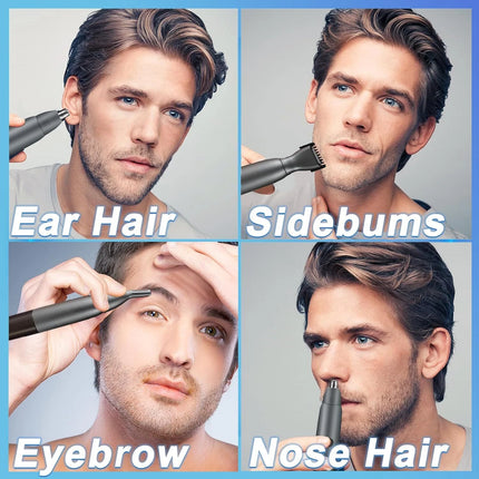 2025 Nose Hair Trimmer For Men Rechargeable Ear and Nose Hair Trimmer Portable