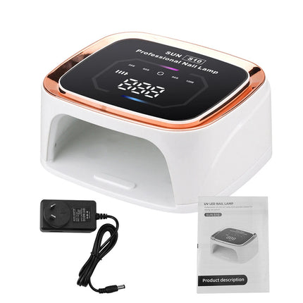 Cordless Rechargeable Nail Gel Polish Light Dryer 108W LED/UV Nail Lamp Manicure