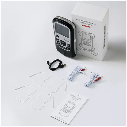 TENS EMS Machine Muscle Stimulation Electronic Digital Back Massager Pain Relief