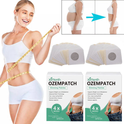 300PCS Herbal Healthy Detox Slimming Belly Pellet Weight Loss Patch