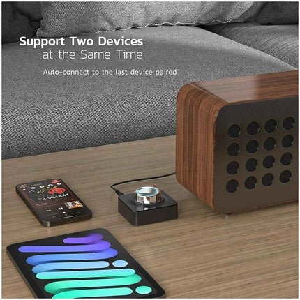 Bluetooth 5.0 Receiver 3.5mm AUX To 2RCA Audio Stereo Wireless Adapter