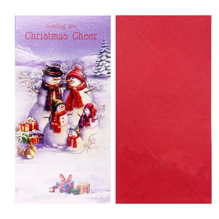 16pk 3D Christmas Money Wallet & Envelope Gift Holder Pocket Gift Card Voucher