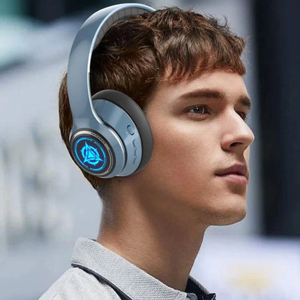 Wireless Headphones Bluetooth Earphones Headset Rechargeable with Mic Stock