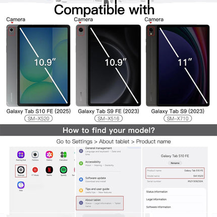 x2 Samsung galaxy Tab S9 S9FE S8 S7 S10 S10 FE 11 inch 11‘’ screen protector