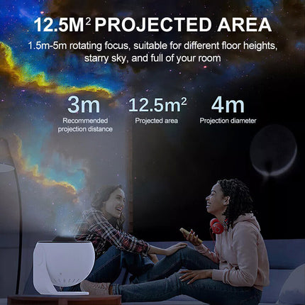 13in1 LED Planetarium Galaxy Projector 3D Star Theater Room Ceiling Decor Light