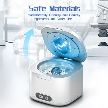 Dental Ultrasonic Retainer Cleaner - 49kHz Ultrasonic Pod for Denture Jewelry