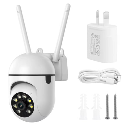 360° Security Camera System Outdoor Home Wifi Night Vision Cam 1080P HD Wireless
