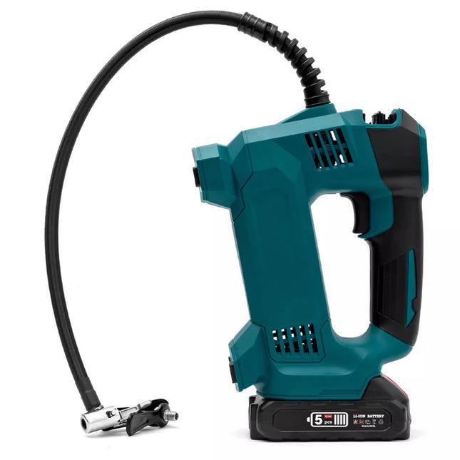 For Makita 18V Cordless Car Tyre Inflator Pump Air Compressor Battery Charger