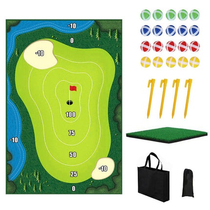 Indoor Casual Golf Game Set Golf Putting Royale Golf Game Golf Hitting Mat