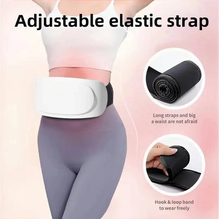 Electric Wireless Abdominal Massager for Fat Burning & Digestion with 3 Massage