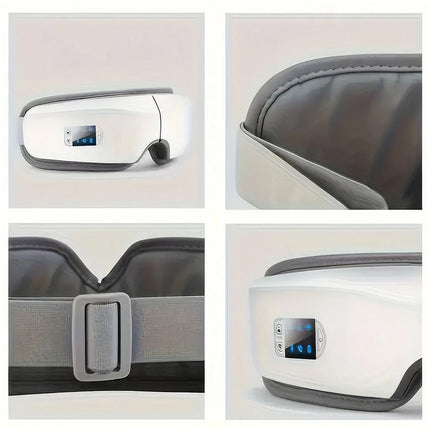 Bluetooth Music Eye Care Massager 180°Folding with Heat Vibration 5 Massage Mode