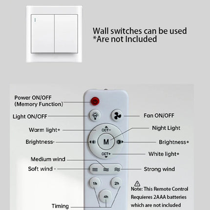 Socket Ceiling Fans with Lights and Remote- Socket Fan light with Dimmable Led