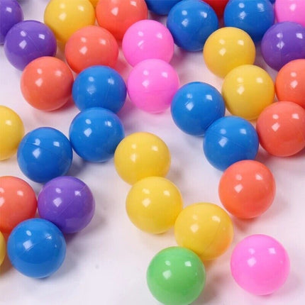 200/800/1000x Colorful Ocean Ball Pit Balls Soft PE Balls Outdoor Party Swimming Pool