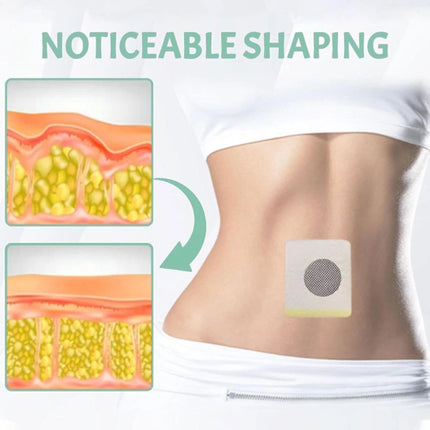 300PCS Herbal Healthy Detox Slimming Belly Pellet Weight Loss Patch