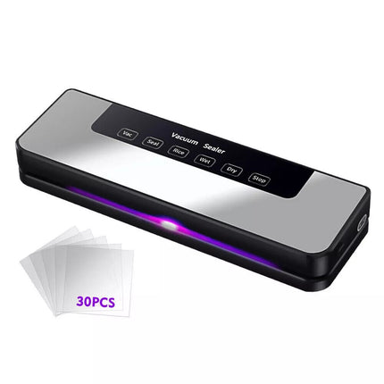 Commercial Vacuum Sealer Machine Fresh Dry Wet Food Saver Storage With 30pc Bags