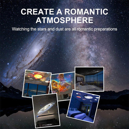 13in1 LED Planetarium Galaxy Projector 3D Star Theater Room Ceiling Decor Light