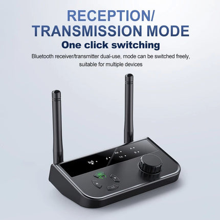 5.3 Long Range Bluetooth Transmitter Receiver For TV Home Stereo Audio Adapter