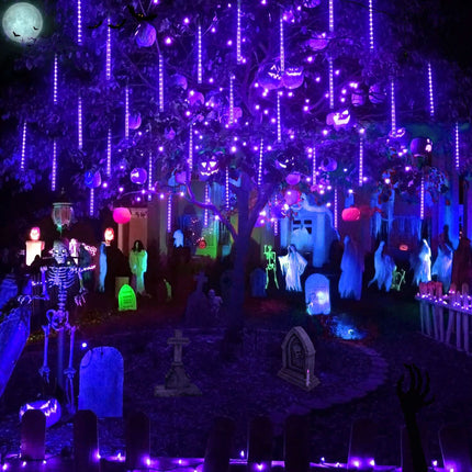 Halloween LED Rain Lights Spooky Stunning Decor Haunting Halloween