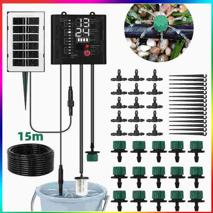 Solar Irrigation Auto Watering System Solar Powered Automatic Drip Irrigation