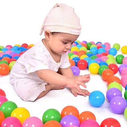 200/800/1000x Colorful Ocean Ball Pit Balls Soft PE Balls Outdoor Party Swimming Pool