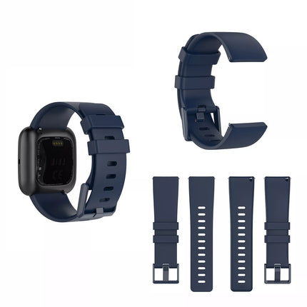 Mignight Blue Fitbit Versa 2 Watch Repacement Silicone Sport Fitness Band Strap Wristband Lite